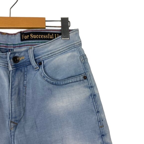 Diesel 1978 Womens Blue Light Wash Zatiny Denim Stretch Jeans 008D8 Estimate 27 - Picture 5 of 16